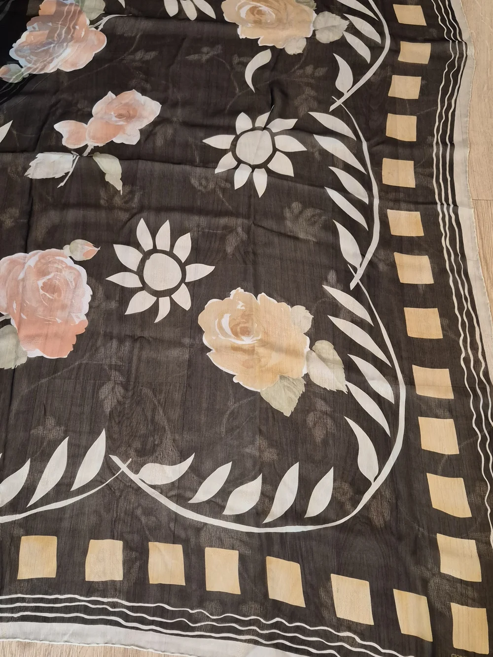 Giorgio Armani Vintage Oversized Shawl Wrap | 54